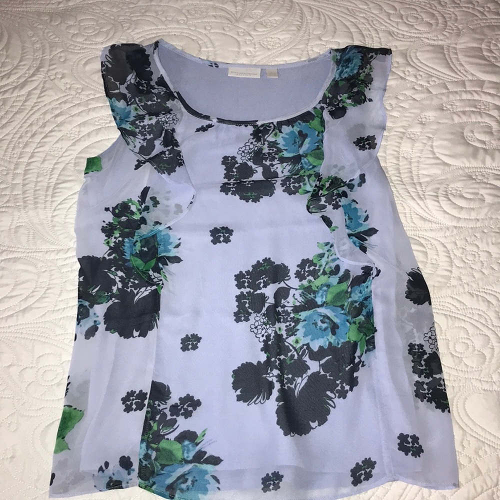 New York and company stretch floral top